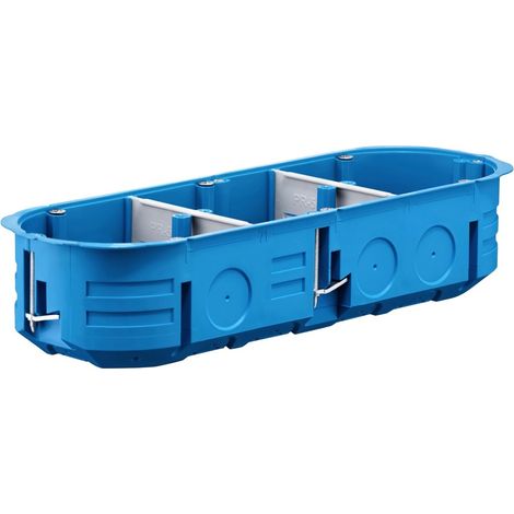 Scatola per pareti cave 3x60mm, piastra P3x60K multibox (1/5)