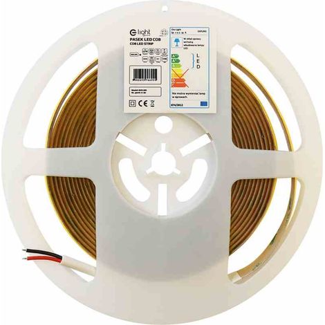 Ruban LED COB blanc chaud 5m 50W Eko-Light EKPL8306 (1/3)