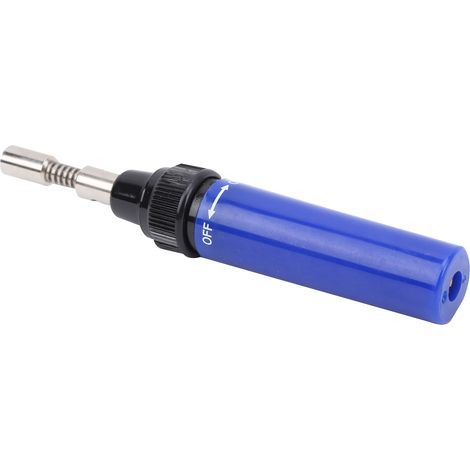 Fer à souder à gaz portable 8 ml, pistolet de soudage grande capacité MT100, outil de service (bleu) (1/5)
