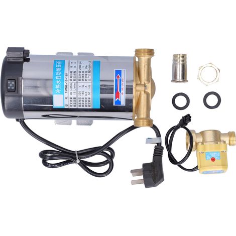 Pompe de surpression automatique G1 pouce équipement industriel mécanique AC220V 15W G‑15‑155 prise AU (1/5)