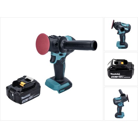 Makita DPV 300 M1 Lijadora pulidora sin cable 18 V 50 / 80 mm sin escobillas + 1x 4.0 Ah batería - sin cargador (1/5)
