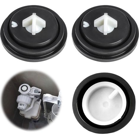 3PCS Rondelles de Diaphragme de Soupape, Rondelles de Joint Chasse d'Eau WC, Membranes pour Robinet Flotteur, Joints de Diaphragme à Entrée Latérale pour l'Entretien des Chasses D'eau des Toilettes (1/5)