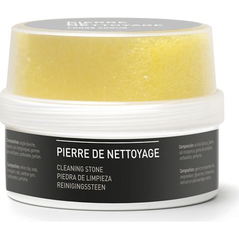 Forge Adour – Pierre de nettoyage à l'argile blanche pour plancha – Écologique – Nettoyage plaque en fonte émaillée – Facile à utiliser (1/2)