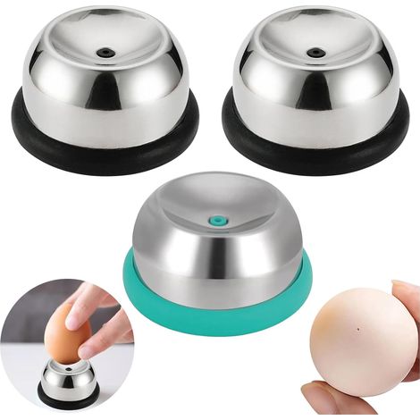 Lntyq Stück Eierstecher, Eierstecher, Eierpicker, Eierstecher aus Edelstahl, Eierstecher für rohe Eier, für Küchen, Bankette (1/5)