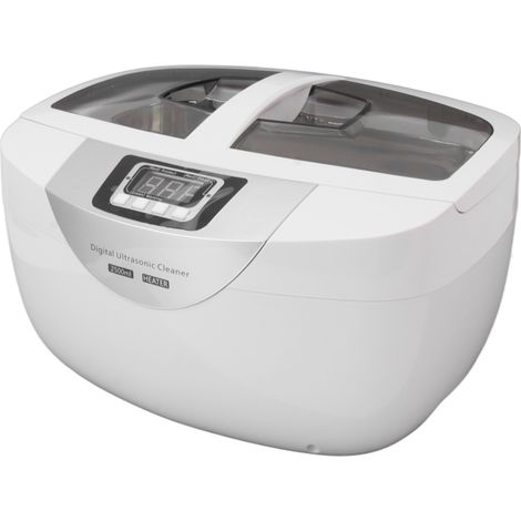 Nettoyeur de bijoux efficace d'une capacité de 2500 ml avec fonction chauffante, affichage numérique de la minuterie, prise européenne 220 V. (1/5)