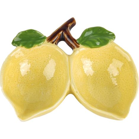 Dekorative Obstschale, Porzellan-Küchenschale, Tischdeko im Bohemian-Design