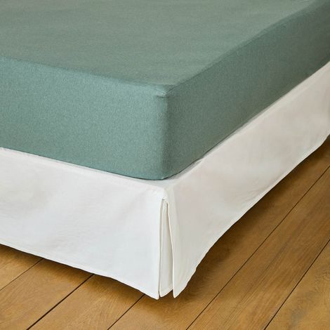 Protège matelas 2 en 1 imperméable Vert - 90/190 - DUNLOPILLO