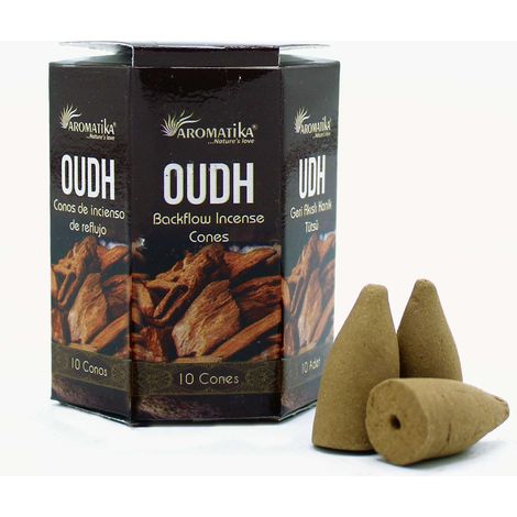 Encens Masala Backflow pack de 10 - Oudh- Vendu par 1 (1/2)