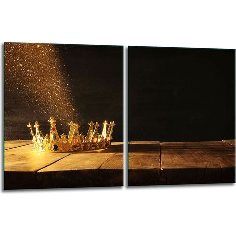 2x Glas-Schutzplatte für Herd 40x52 cm (1/5)
