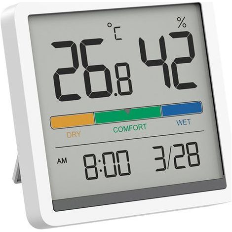 Petit Thermometre Interieur, pièces détachées pour réfrigérateur Hygrometre de Haute Précision Moniteur Température et Humidité, Hygrometre Interieur Numérique pour Confort (1/5)