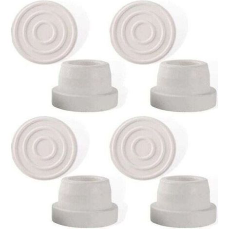 Bumper Pour Échelle De Piscine - Caoutchouc - Diamètre Intérieur 4 8 Cm - Pour Piscines Enterrées - Lot De 4 (1/4)