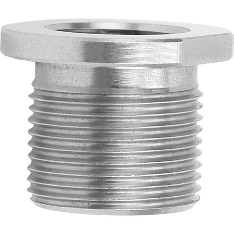 Raccord fileté universel en acier inoxydable pour filtre à carburant, adaptateur 1/2-28 vers 5/8-24 (1/5)