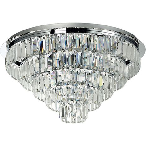 Lampada plafoniera D60cm 12 luci G9 - CASTLE Silver (1/2)