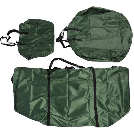 Sac de Rangement Arbre de Noël 3pcs Oxford Imperméable Vert pour Sapin Artificiel 7.5FT Housse Protection Poussière (1/5)