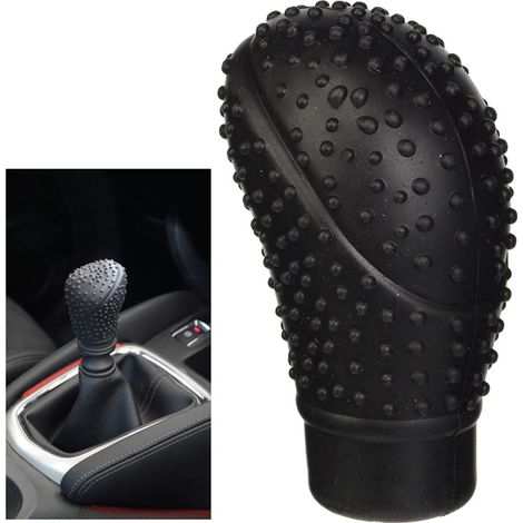TRADE SHOP - Copripomello In Silicone Copri Pomello Leva Cambio Protezione Universale X Auto -