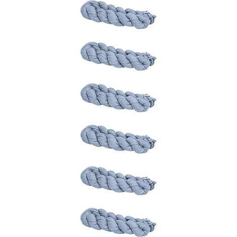 6er-Pack Tischläufer, 35 x 120 Zoll, Tischläufer aus Käsetuch, blau