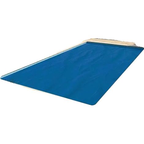 Cubierta solar para piscina, fácil mantenimiento, diseño duradero, azul. (1/2)