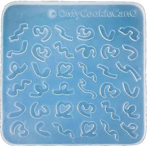 Jelly Bean Maschinenform, vollständig transparente Silikonform für die Schmuckherstellung-6 (1/5)
