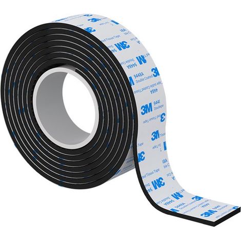 Feltrini autoadesivi,4 rotoli di feltro autoadesivo (4 rotoli da 100 x 2 cm),Strisce di feltro resistenti per sedie e gambe di mobili (1/5)