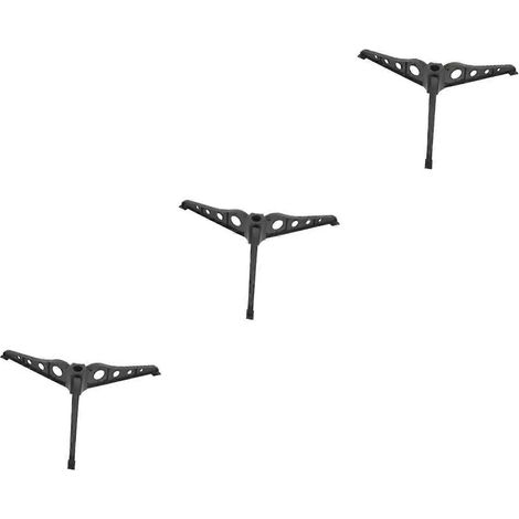 Lot de 3 supports pour sapins de Noël artificiels - Fournitures de Noël (1/5)
