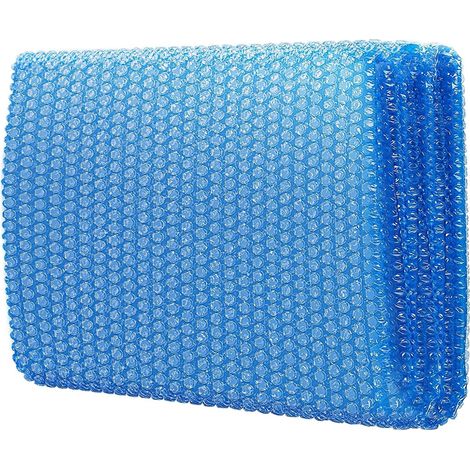 300x200cm Pool Cover Couverture Solaire à Bulles Piscine Bâche Chauffe-piscine Protecteur Couvercle De Bain Remous Anti-pluie Anti-poussière Protection Uv Jardin Extérieur (RECTANGULAIRE/ROND) - (1/5)