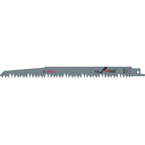 Bosch Accessories 2608650676 Säbelsägeblatt S 1531 L, Top for Wood, 5er-Pack Sägeblatt-Länge 240 mm