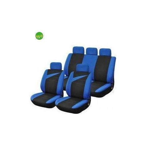 Coprisedili universali lubex race blu 5 pz