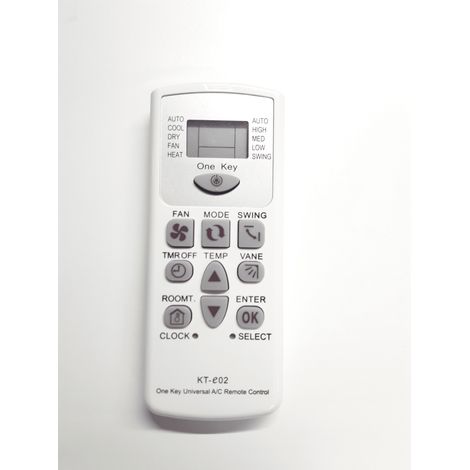 Télécommande universelle pour climatiseur mobile – Compatible avec toutes marques – Installation facile – F131920
