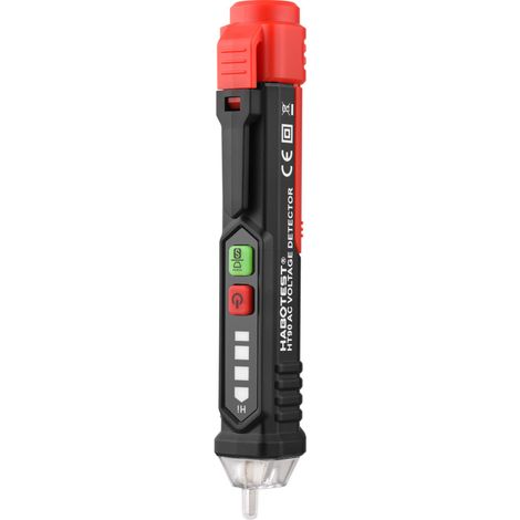 Detector de voltaje CA sin contacto HT90, doble sensibilidad, 12V/48V  1000V