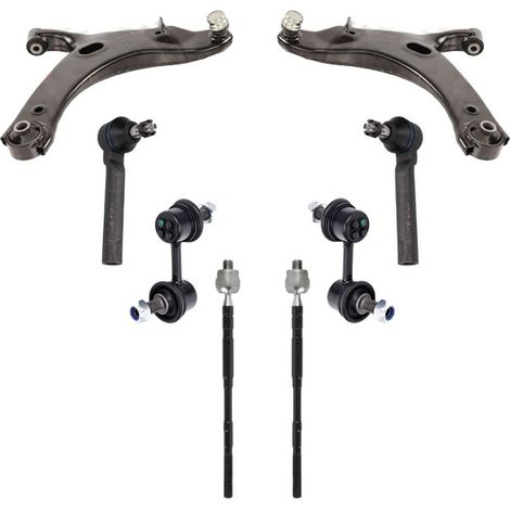 KIT BRACCIO OSCILLANTE 8 PEZZI COMPATIBILE CON SUBARU XV (GP) 2.0 D AWD / Kit Sospensione Completo OE/OEM / Bracci Oscillanti + Testine Sterzo / Sostituzione Diretta OEM