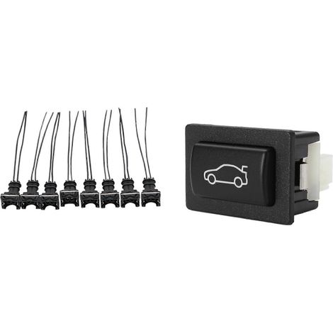 connecteurs d'injecteurs de carburant avec prises, clips et épissures, et 1 bouton de déverrouillage de coffre pour BMW F20 F30 F35 F10 F11 (1/5)