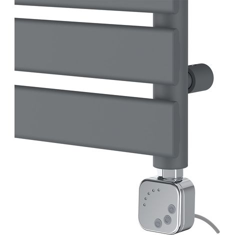 Chrome Thermostatic Heating Element with Timer LED Display 1000W (1/4)