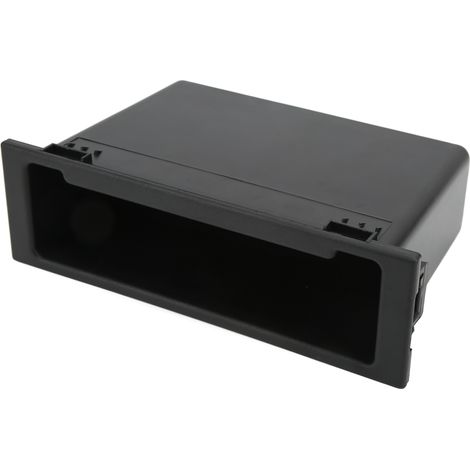 Bloc de Rangement pour Autoradio 1 DIN MAZDA - Boîte de Stockage pour Tableau de Bord Noir (1/5)