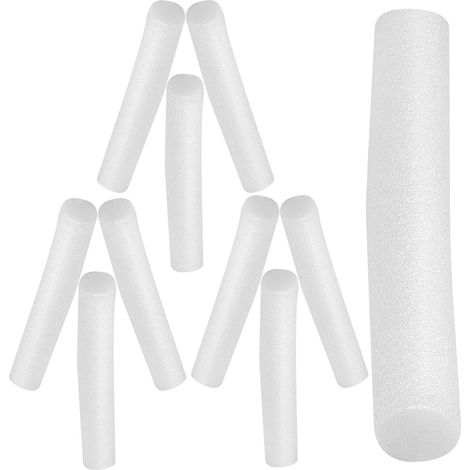 Sofa Slipcover Grip Strips Foam Rods 10pcs for Couch and Chair Gaps Anti-Running Strip Protects Fabric and Prevents Sliding (1/5)