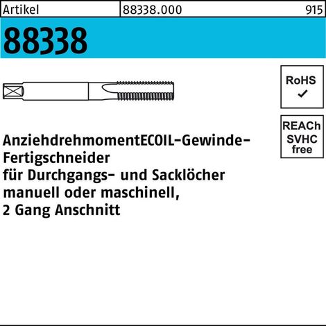 Gewindefertigbohrer R 88339 M6 Stahl 1 Stück AMECOIL (1/2)