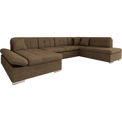 Canapé d'angle Comfivo Tilia, Lux 03, Disponible, 345x205x76cm, 0 (1/5)