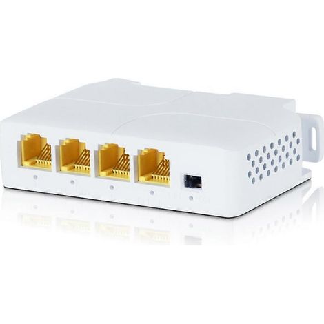 Répéteur PoE 1 à 3 ports 100/1000M PoE IEEE802.3AF pour extension de transmission IP pour commutateur PoE, NVR et caméra IP (1/5)