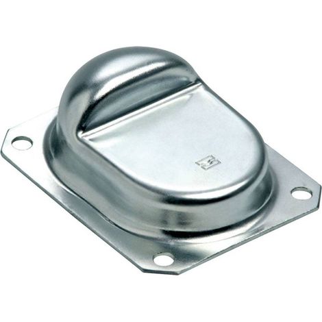 ARRESTO PER CANCELLI A BATTENTE ART. 166 tipo piccolo - mm 120 x 100 - h.42