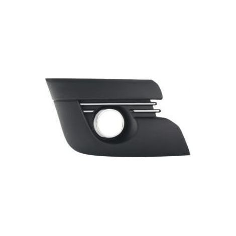 Grille de pare-choc avant droite noire avec trou anti-brouillard Peugeot 3008 2009-2013