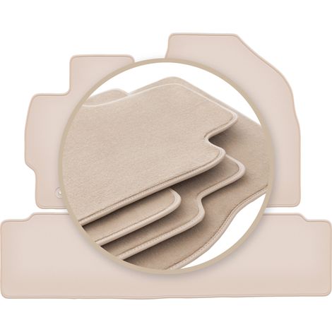 Tapis beiges PREMIUM pour : Toyota Corolla E14/E15 break, berline 2007-2012 (1/5)