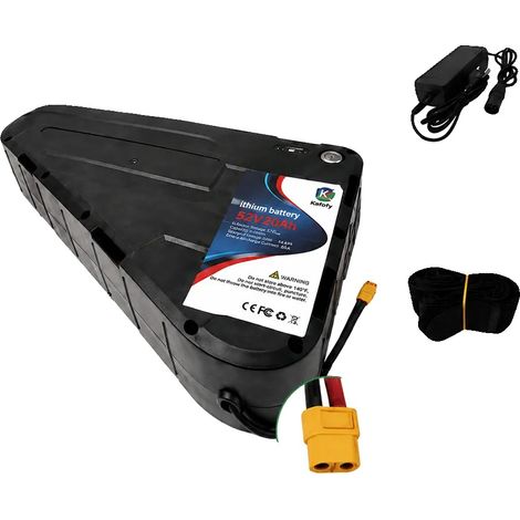 Batería para bicicleta, capacidad de 52 V, carcasa rígida impermeable, 52V20AH-XT60 (1/2)