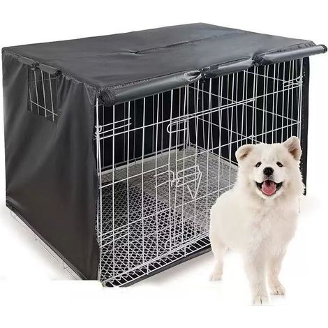 Housse de Cage à Oiseaux 42" – Oxford Renforcé, Anti-Pluie, Anti-UV – 107x69x75cm – 4 Saisons (1/4)