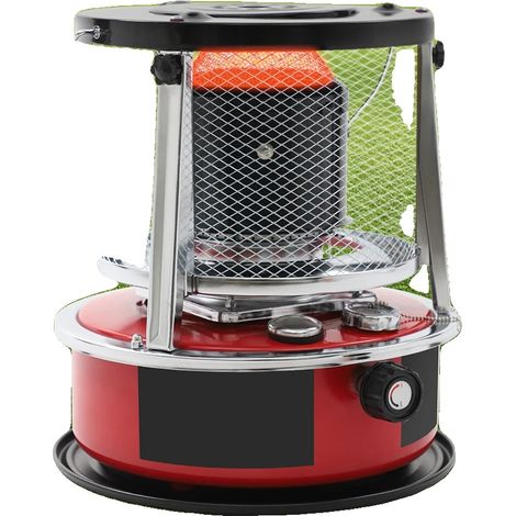 Chauffage à pétrole, 8000 BTU, Surface de chauffage 10-20 m², Capacité de carburant 5,2L, Design portable, Fer durable et acier inoxydable (1/5)