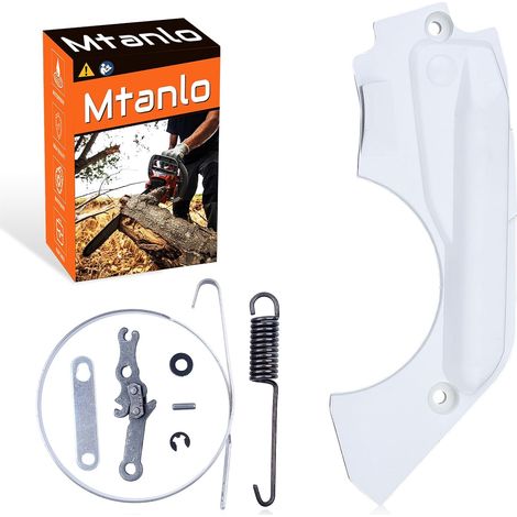 Réparation du couvercle de bande de frein pour tronçonneuses Stihl MS250 MS230 MS210 025 023 021, kit de réparation du couvercle de bande de frein (1/5)