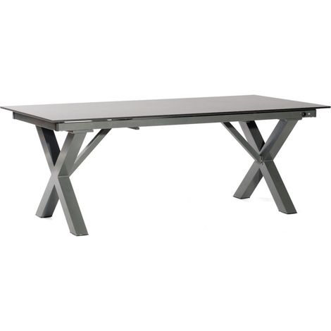 Sonnenpartner Base-Spectra Gartentisch ausziehbar 160/210x90cm wählbare Tischplatte