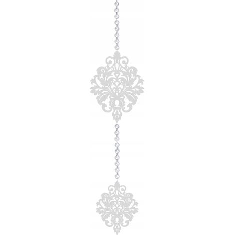 Z16 GARLAND GLAMU dekorative Pendelleuchte mit durchbrochenem Muster, weißes Dekor
