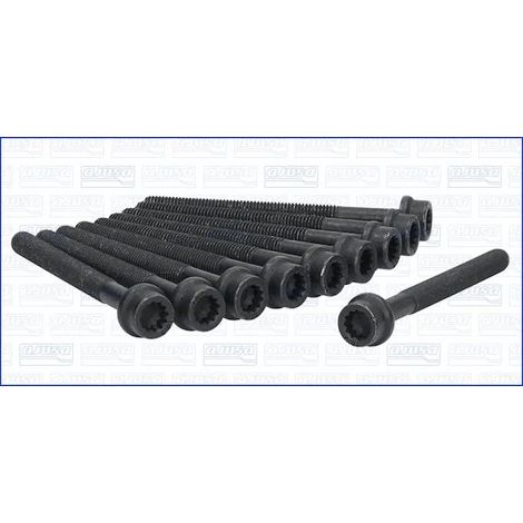 Jeu de boulons de culasse de cylindre Ajusa 81054400 AUDI WHT005305A(x10)