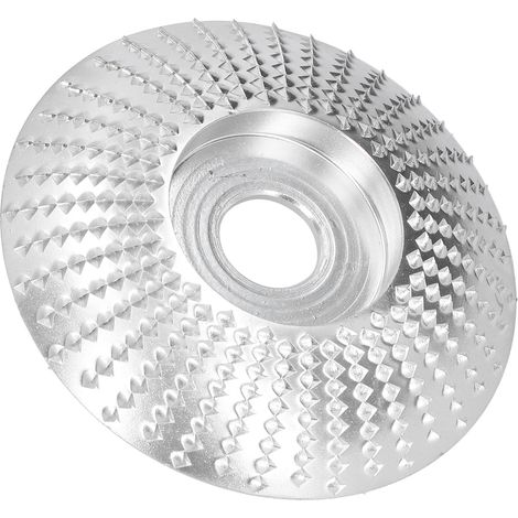Disque de ponçage et de façonnage pour meuleuse d'angle pour le travail du bois (1/5)
