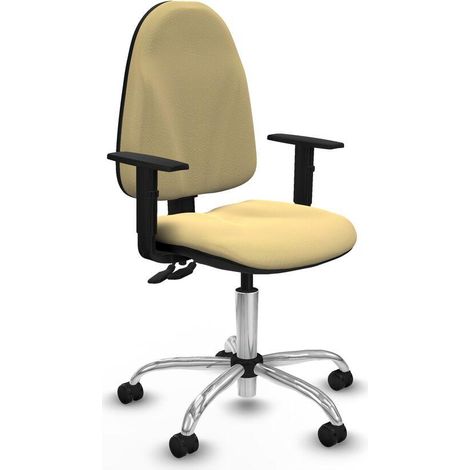 Piqueras und Crespo B1D05RF Bürostuhl cremefarben komfortabel