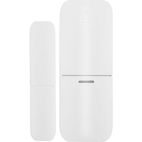 Capteur magnétique sans fil 433MHz pour porte et fenêtre, alarme anti-intrusion domestique, portée 100m, installation adhésive facile (1/5)